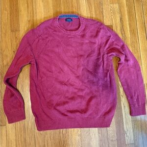 Red mens sweater